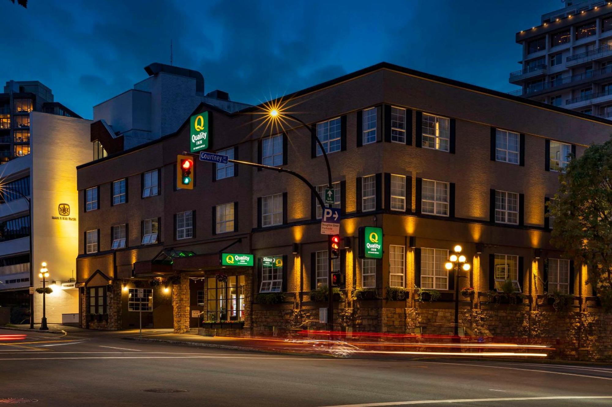 Quality Inn Downtown Inner Harbour Victoria Buitenkant foto